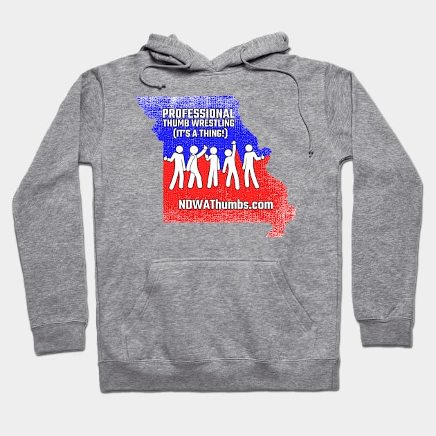 NDWAThumbs - Thumbs Across Missouri Hoodie by brillianttwerk